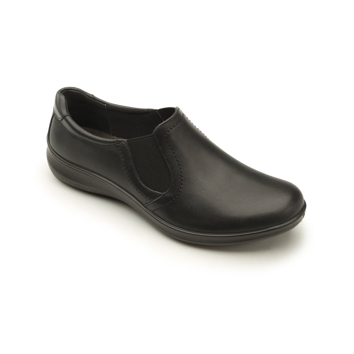 Mocasín Casual Flexi Para Dama Modelo 25901 Negro