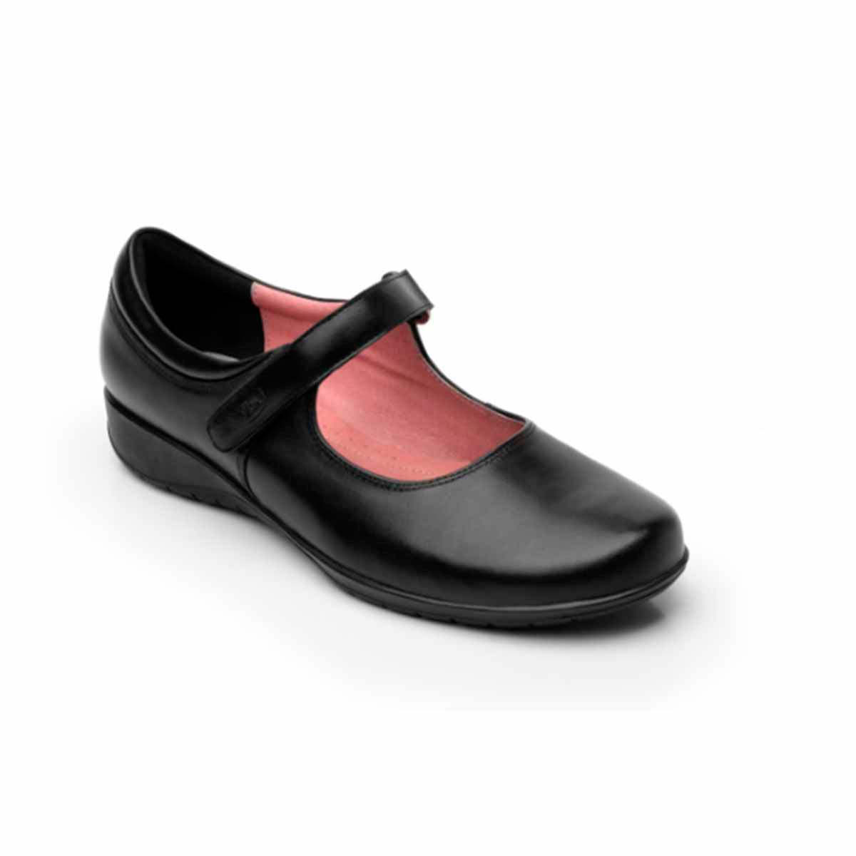 Zapato Escolar Flexi Para Niña Modelo 35802 Negro