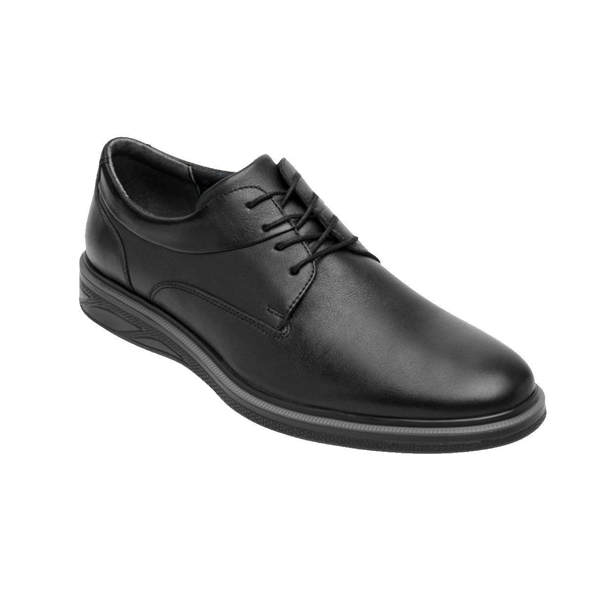 Zapato Casual Flexi Para Caballero Modelo 413101 Negro