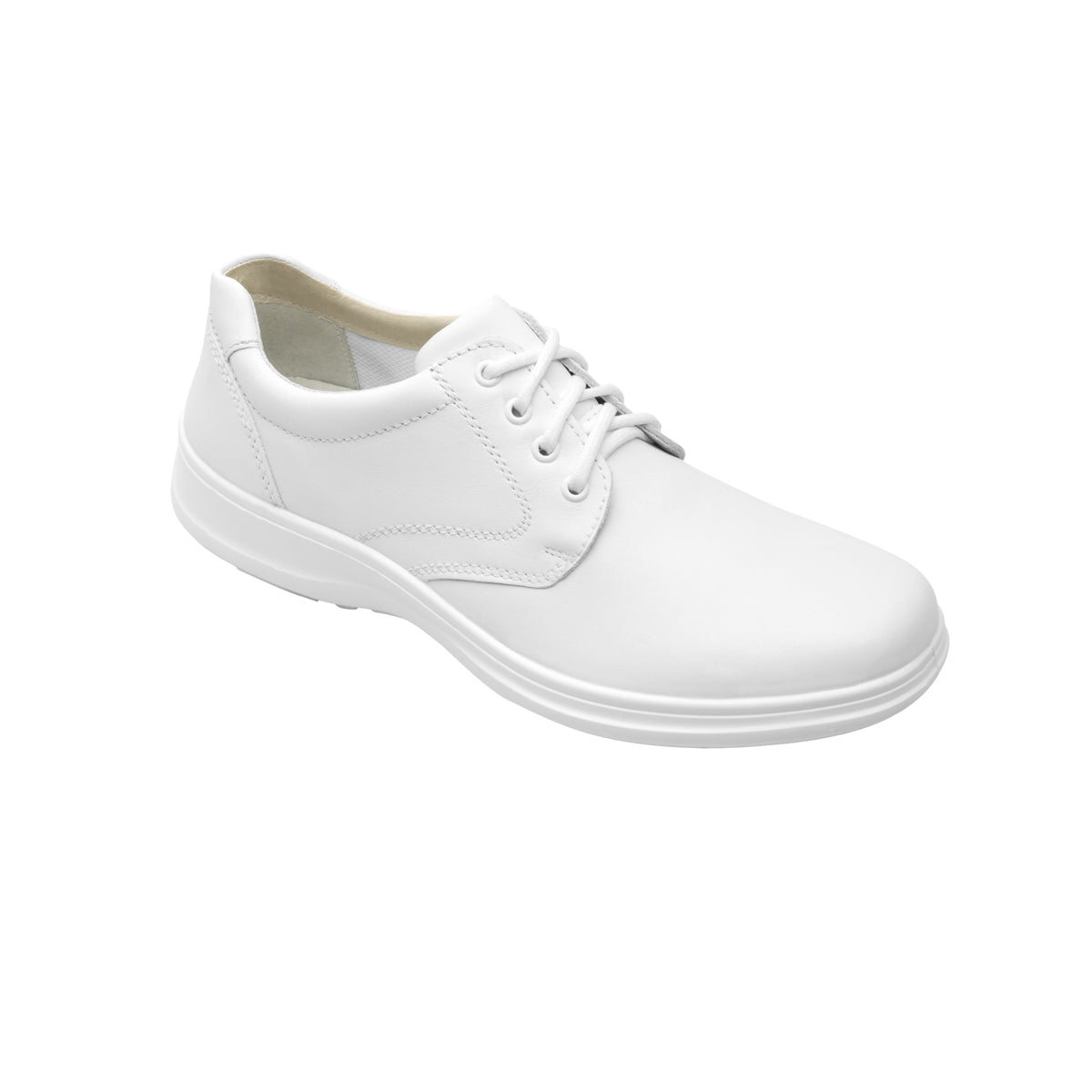 Zapato de Servicio Flexi Para Caballero Modelo 63201 Color Blanco