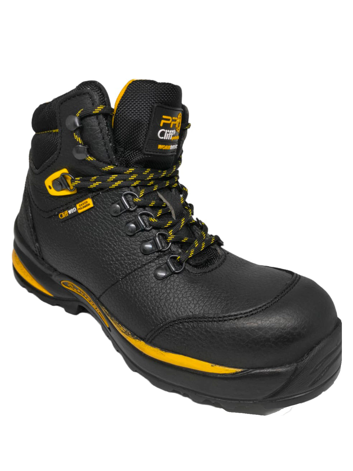 Bota Industrial Cliff Para Caballero Mod 5042 Negro